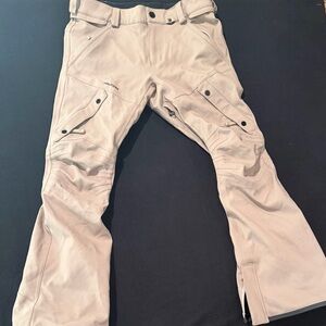 Volcom Gore-Tex Pollack Articulated Waterproof Beige Mens Size Small